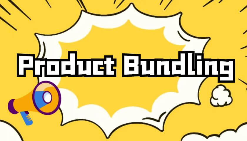 Product bundle sale banner