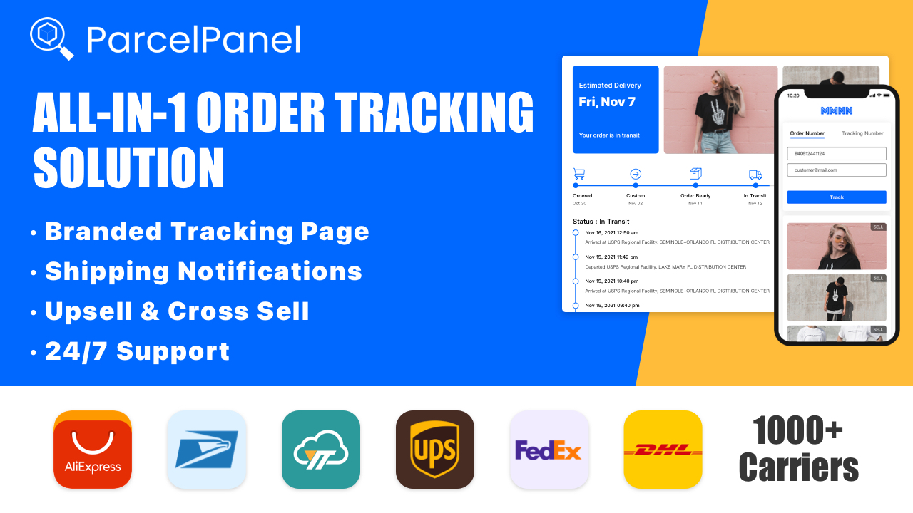 ParcelPanel Order tracking