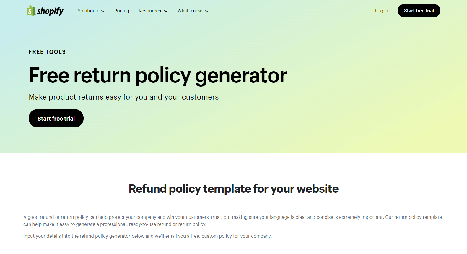 shoipfy-return-policy-generator